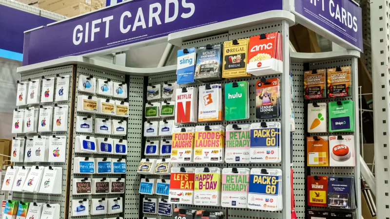 Environmental impact – Gift cards vs. traditional wrapped presents